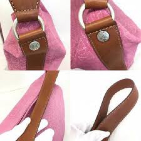 MICHAEL KORS Vintage Luxury Designer Suede Large Hobo Bag Style Shoulder Handbag - Picture 4 of 7